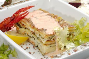 Lasagnes aux langoustines Lasagnes aux langoustines