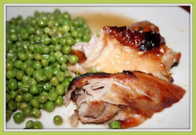 Cuisse de dinde au miel Cuisse de dinde au miel