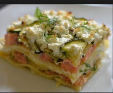 Lasagnes au saumon et poireaux thermomix Lasagnes au saumon et poireaux thermomix