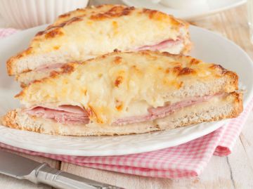Croque-Monsieur à la crème fraîche Croque-Monsieur à la crème fraîche