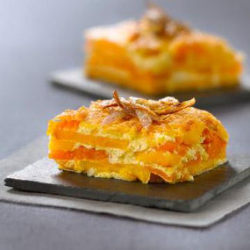 Gratin de potiron et patates douces Gratin de potiron et patates douces