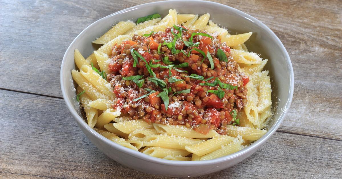 Bolognaise de lentilles Bolognaise de lentilles