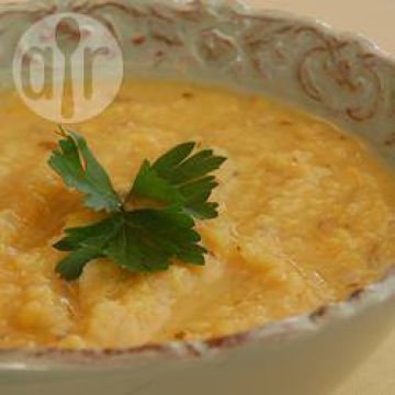 Soupe de lentilles corail libanaise Soupe de lentilles corail libanaise