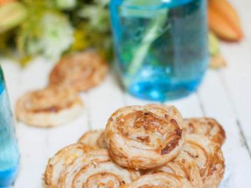 Roulés apéritifs dinde et fromage Roulés apéritifs dinde et fromage