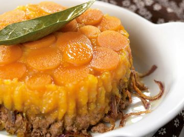 Parmentier aux carottes Parmentier aux carottes
