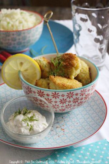 Croquettes de cabillaud aux fines herbes