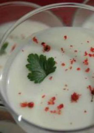 Crème de chou-fleur au parmesan Crème de chou-fleur au parmesan