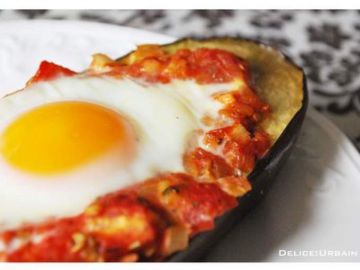 Aubergines farcies façon nid d'oeufs Aubergines farcies façon nid d'oeufs