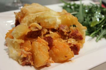Tartiflette au chorizo, facile Tartiflette au chorizo, facile