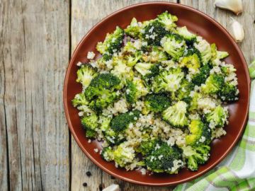 Quinoa au brocoli Quinoa au brocoli