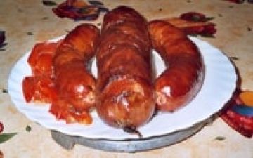 Saucisses de Morteau et Montbéliard façon Martial Saucisses de Morteau et Montbéliard façon Martial