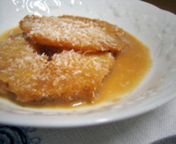 Ananas au caramel de lait de coco Ananas au caramel de lait de coco