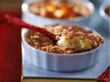 Crème brûlée au beaufort Crème brûlée au beaufort
