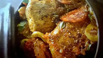 Sauté de veau aux olives et au chorizo Sauté de veau aux olives et au chorizo