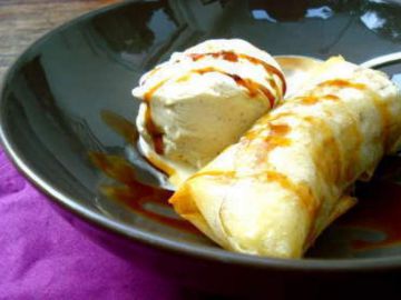 Nem à la banane au beurre salé Nem à la banane au beurre salé