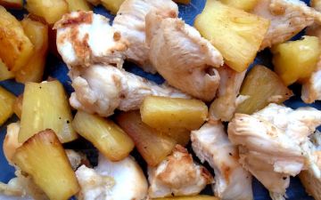 Poulet à l'ananas Poulet à l'ananas