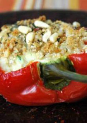 Poivrons farcis aux légumes et à la ricotta Poivrons farcis aux légumes et à la ricotta