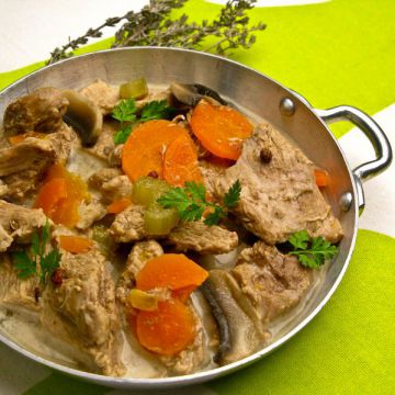 Sauté de veau aux champignons, facile Sauté de veau aux champignons, facile