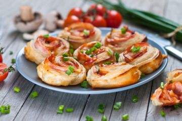 Amuses-bouche au boursin et noisettes Amuses-bouche au boursin et noisettes