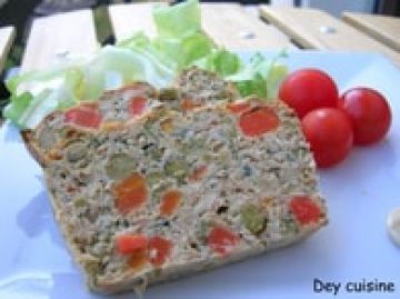Terrine de thon aux légumes Terrine de thon aux légumes