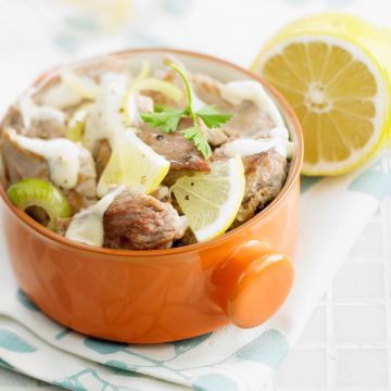 Blanquette de veau légère Blanquette de veau légère