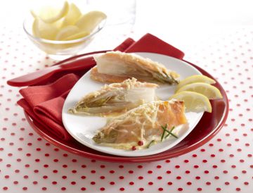 Endives gratinées au saumon Endives gratinées au saumon