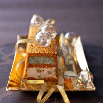 Terrine de fromages au pain d'épice Terrine de fromages au pain d'épice