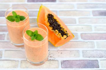 Smoothie papaye-banane