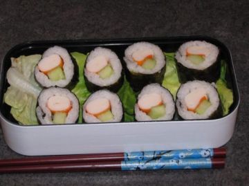 Makis concombre-surimi