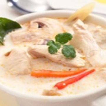 Papillote de poulet au lait de coco Papillote de poulet au lait de coco