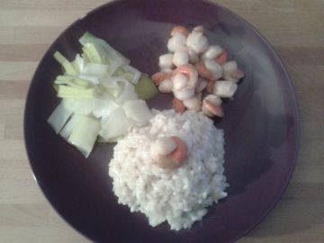 Risotto aux poireaux Risotto aux poireaux