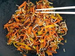 Poêlée de légumes asiatique Poêlée de légumes asiatique