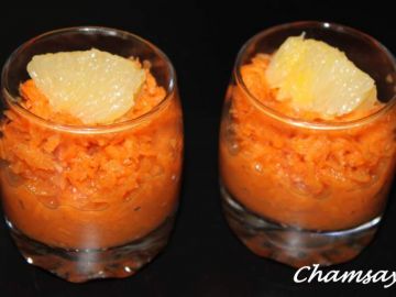 Salade de carottes à l'orange Salade de carottes à l'orange