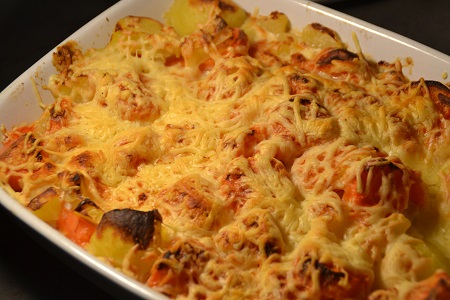 Gratin carottes pommes de terre cookeo