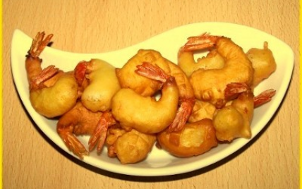 Beignets de crevettes Beignets de crevettes