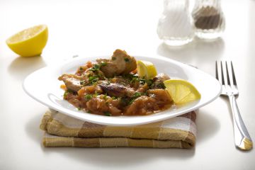 Poulet aux oignons et au citron