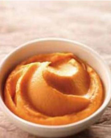 Purée de patate douce au four Purée de patate douce au four
