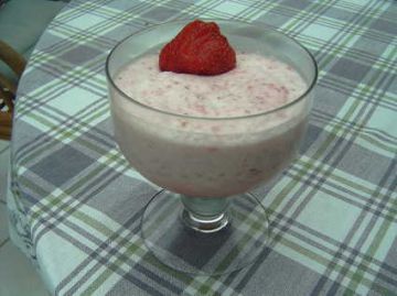 Mousse à la fraise Mousse à la fraise