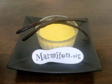 Crème aux oeufs à la vanille Crème aux oeufs à la vanille