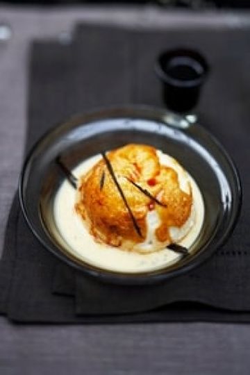 Ile flottante au caramel