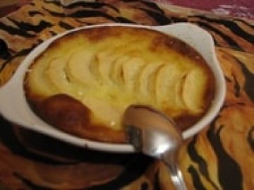 Petit flan aux pommes Petit flan aux pommes