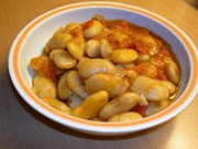 Fassolia gigantes - recette grecque de haricots blancs (Crète) Fassolia gigantes - recette grecque de haricots blancs (Crète)