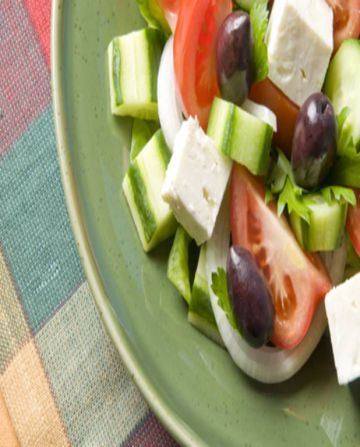 Courgettes à la feta et à la coriandre Courgettes à la feta et à la coriandre