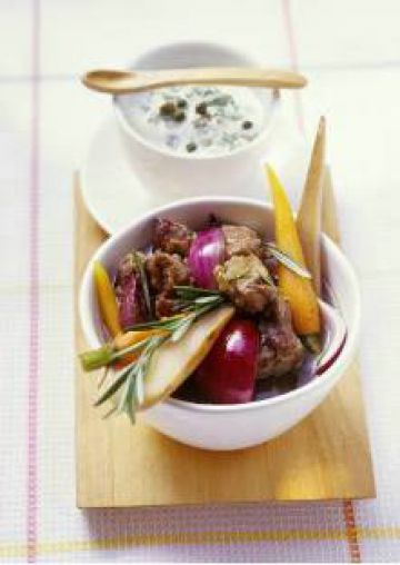 Sauté d'agneau aux panais