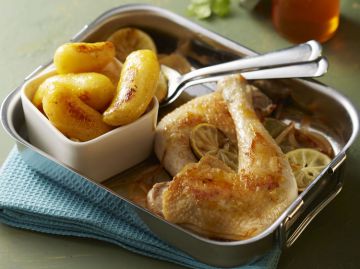 Rattes du Touquet au miel et au poulet Rattes du Touquet au miel et au poulet