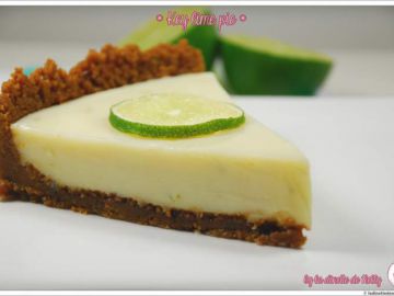 Key lime pie: tarte au citron vert et speculoos