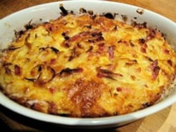 Clafoutis d'oignons au bacon Clafoutis d'oignons au bacon