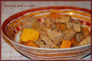 Sauté de porc au cidre doux Sauté de porc au cidre doux