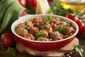 Boulettes de viande et sauce tomate Boulettes de viande et sauce tomate