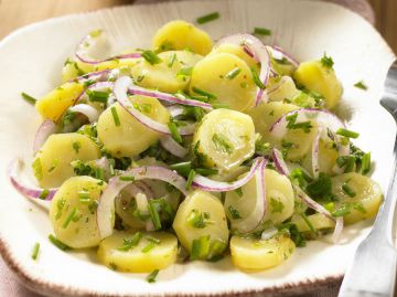 Salade de pomme de terre diététique Salade de pomme de terre diététique